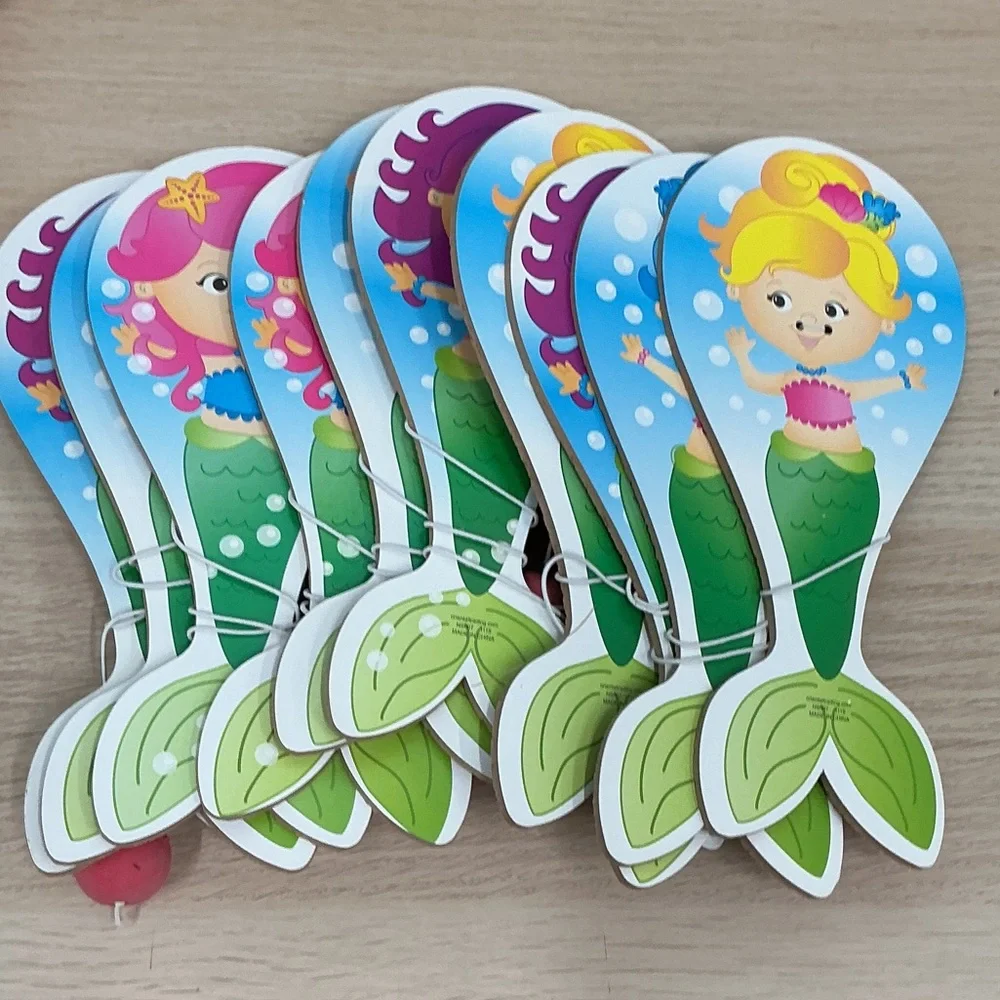 Mermaid Party Favor Set with Green and Blue Accents